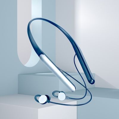 Neckband de silicone Auxílios auditivos recarregáveis Echo Suppression Mini Auxílio auditivo digital