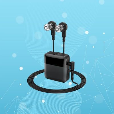 Auxílios auditivos Bluetooth recarregáveis de grande volume 130dB Auxílios auditivos FCC