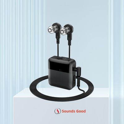50 ±4dB FOG50 HFA AVG Gain Auxílios auditivos OTC com bateria recarregável de iões de lítio