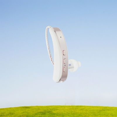 Auxílios auditivos OTC com bateria de lítio recarregável A melhor solução para as suas necessidades auditivas