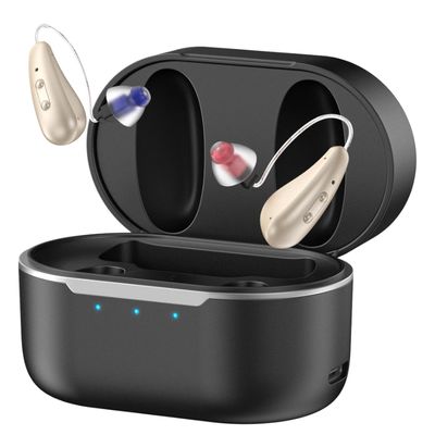 Auxílios auditivos invisíveis BTE Auxílios auditivos personalizados OEM China