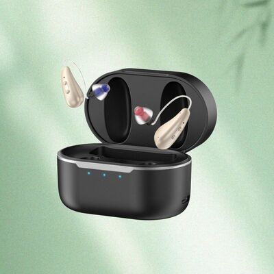 Aparelhos Auditivos OTC Certificados pela CE com Ajuste de Volume de 5 Níveis Projetados para Suportar Perda Auditiva Moderada a Severa Duráveis