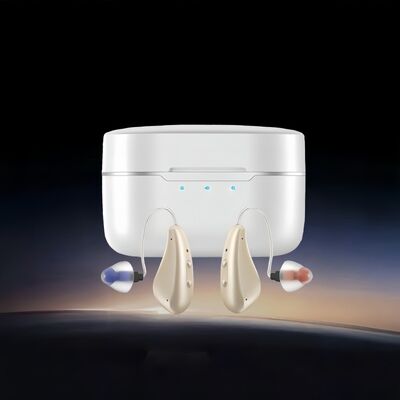 Moderate To Severe Hearing Loss OTC Hearing Aids Featuring 7 Volume Levels and in Beige or Custom Colors Suitable for Long Term