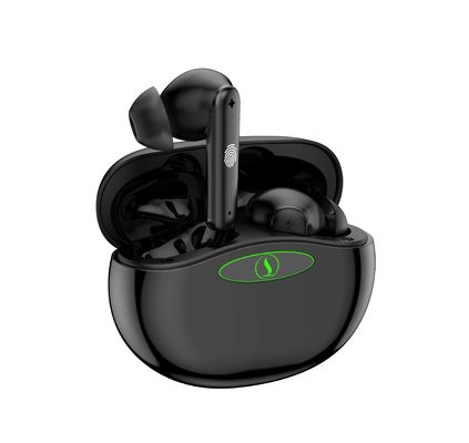 Auxílios auditivos digitais de chip preto ITE OTC no ouvido Auxílios auditivos recarregáveis