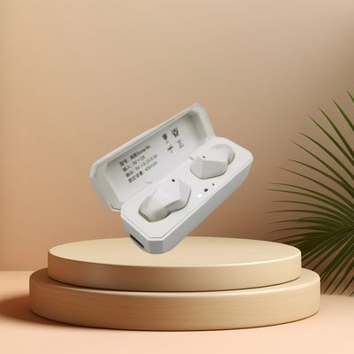 FDA Mini Digital Hearing Device Long Standby Itc Auxílios auditivos com Bluetooth 1.7mA