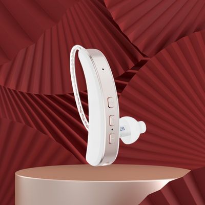 32 canais Auxílio auditivo recarregável digital com aumento da fala