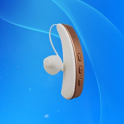 Aparelhos Auditivos OTC de 9 Níveis BTE Recarregáveis por 24 horas Amplificador Auditivo Digital Bluetooth