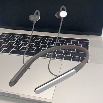 Dispositivo auditivo preto 80hr ao redor do pescoço Dispositivos auditivos de apoio Bluetooth ROHS