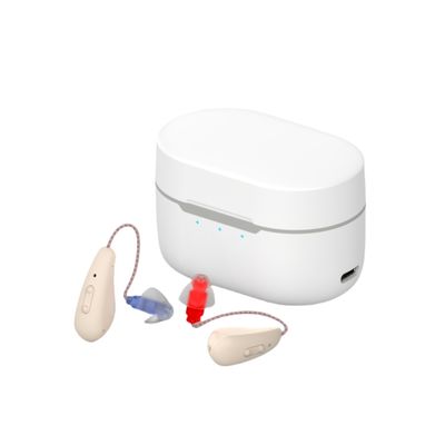 Y03A Auxílio auditivo digital BTE com cancelamento de ruído para idosos