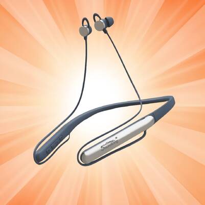 Aparelho Auditivo Bluetooth à Prova d'Água IPX5 com Construção em Silicone e Tempo de Carregamento de 2 Horas Suportando Uso o Dia Todo